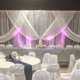 Partytree Events - Head Tables and Backdrops