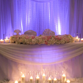 Partytree Events - Head Tables and Backdrops