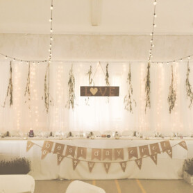 Partytree Events - Head Tables and Backdrops