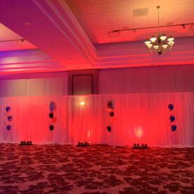 Partytree Events - Head Tables and Backdrops