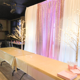 Partytree Events - Head Tables and Backdrops