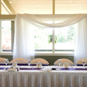 Partytree Events - Head Tables and Backdrops
