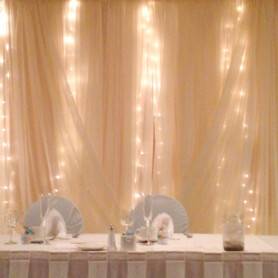 Partytree Events - Head Tables and Backdrops